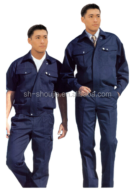 ファッション新しいスタイルの男性用の作業服、 oem製造の作業服、 かなり均一スタッフの制服、 スタッフユニフォームのデザイン仕入れ・メーカー・工場