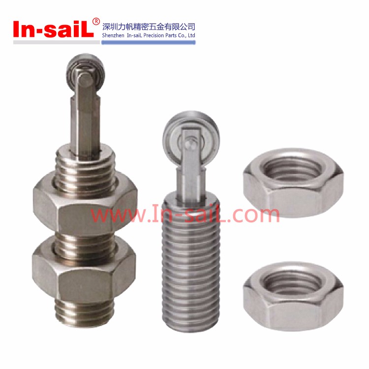 Spring Loaded Hex Screw Roller Plunger With Nut Lrbpj Buy Roller