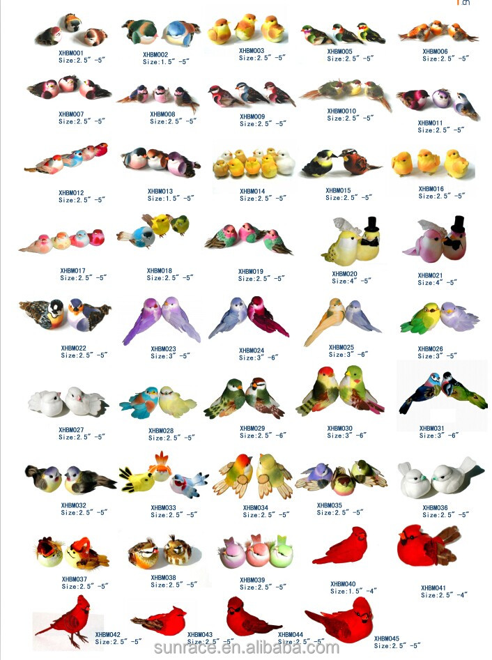人工羽毛の販売のための鳥問屋・仕入れ・卸・卸売り