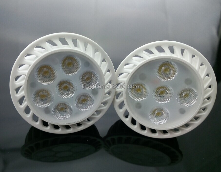 主導リヒトmr16gu105w7wcri80、 最も美しい5w7wledlampen、 熱導電性プラスチック白問屋・仕入れ・卸・卸売り