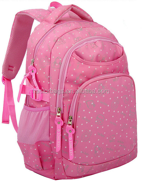 Good printing imported bags for high school girls