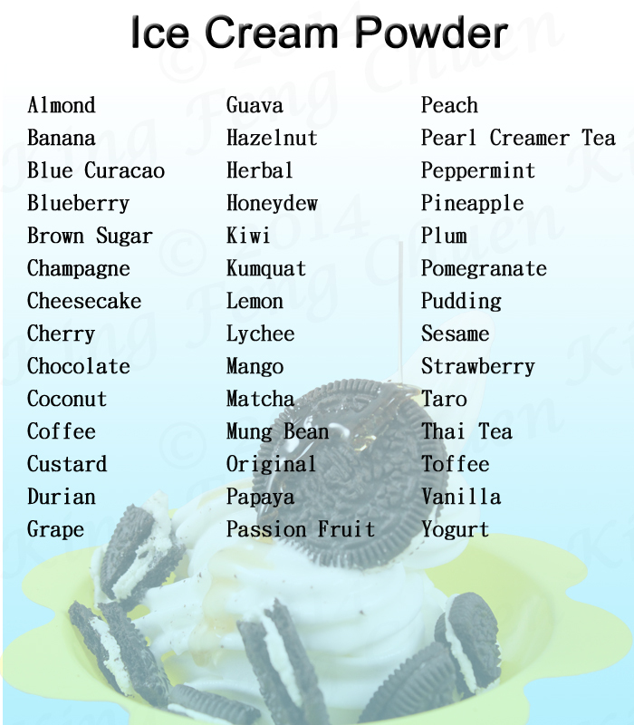Vanilla Soft Serve Ice Cream Powder