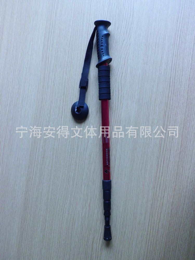 のアウトドア用品を持っている3t- 6061アルミニウム工場卸売コルクハンドル登山杖問屋・仕入れ・卸・卸売り