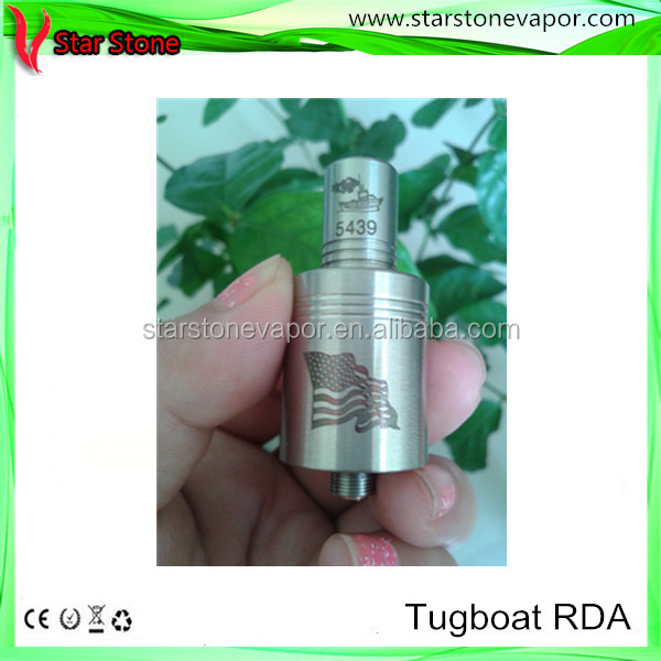 starstone 2014 newest tugboat rda atomizer clone E1 gigante 26650 mod in stock