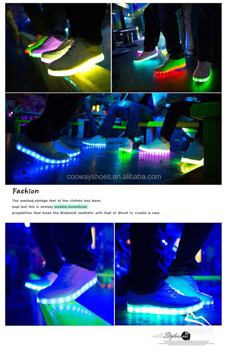 中国製造ledライト靴用男性とウォメ仕入れ・メーカー・工場