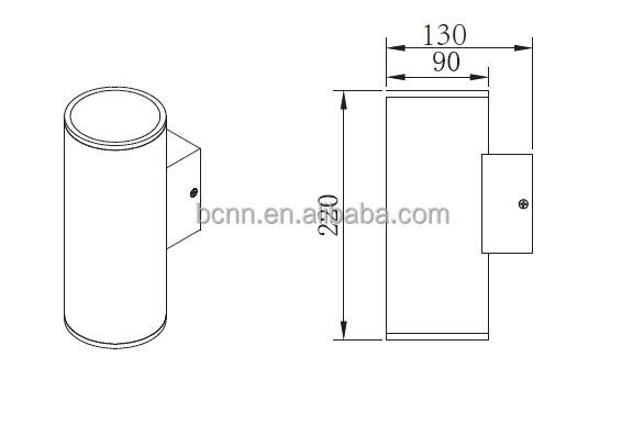 Sgw-3092ip54屋外用壁ライトled問屋・仕入れ・卸・卸売り