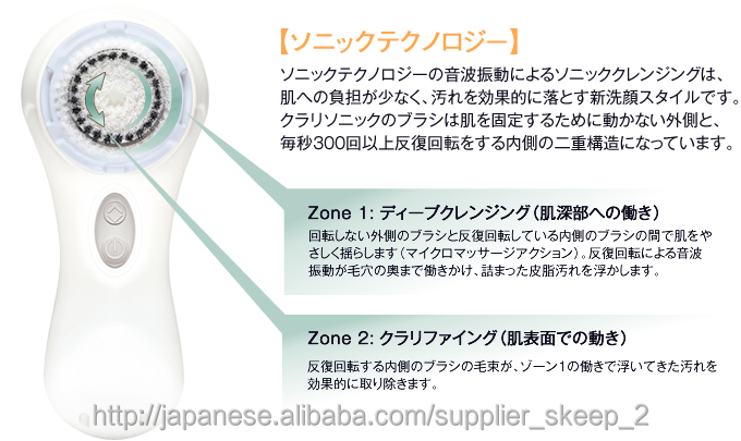 クラリソニック clarisonic ミア2 mia2 電動 洗顔ブラシ Amazon.com: Clarisonic Mia 2 Sonic Facial Cleansing Brush