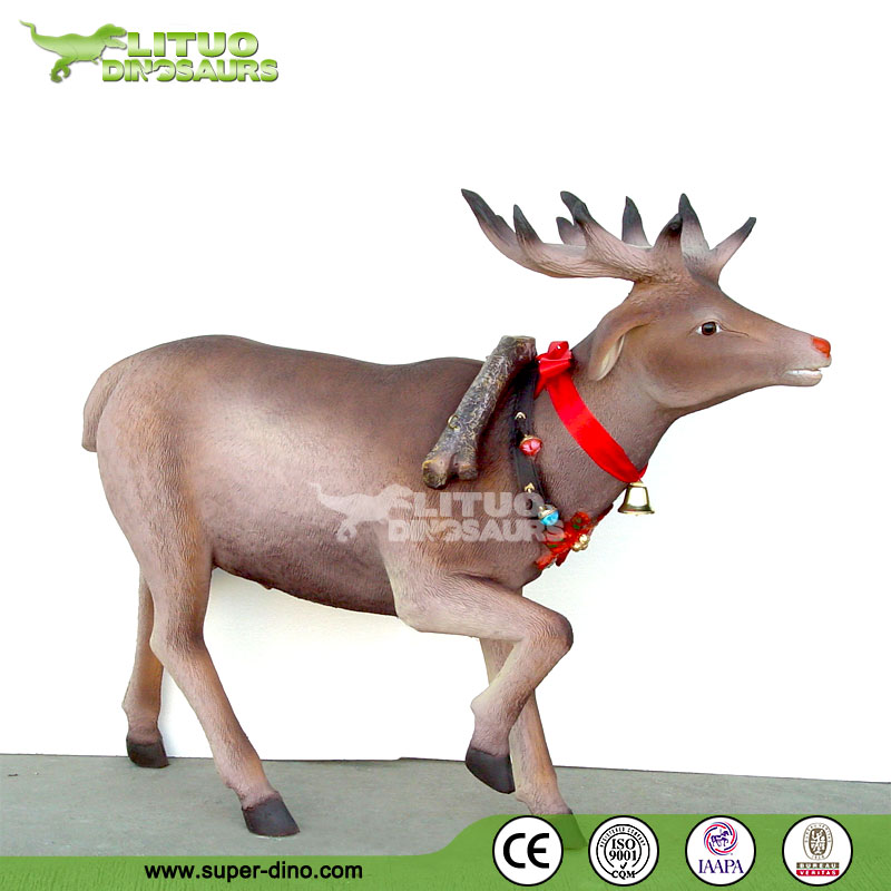 Christmas Fiberglass Decoration Life Size Reindeer  Buy Life Size