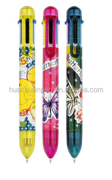 最もホットな2014年6多色のペンのための子供問屋・仕入れ・卸・卸売り