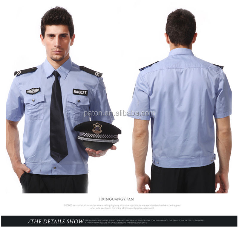 安いセキュリティシャツユニフォーム、 警備員制服の作業服をカスタマイズする問屋・仕入れ・卸・卸売り