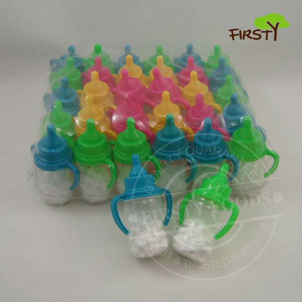 Baby nipple pressed candy