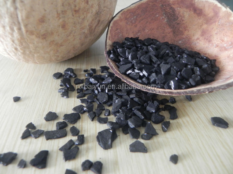 4-8 mesh coconut shell steam active carbon for potable water treatment