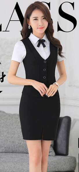 アリババ中国カスタムメイド女性銀行キャッシャー制服デザインハイエンド作業着用卸売小売オンラインショップ中国仕入れ・メーカー・工場