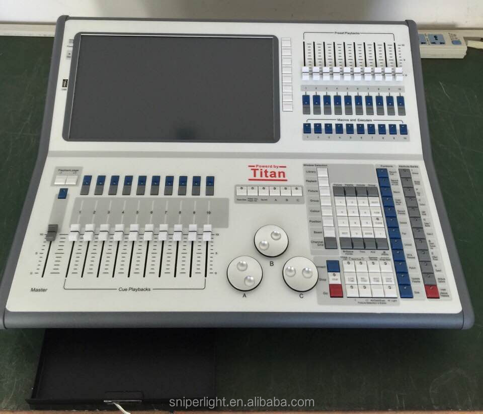 タイタン9.04096+avoliteタッチソフトウェア、 タイタン9.0バージョンdmxコントローラー、 4096タッチライティングコンソール仕入れ・メーカー・工場
