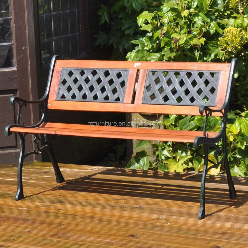 2 Seater Outdoor Garden Bench Patio Furniture Deck Park Yard