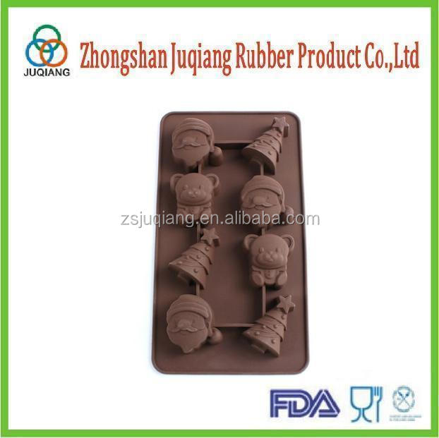NEW Design egg shaped silicone chocolate mold, durable egg shaped mould