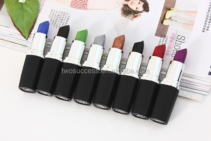 Kissproof colorful lipstick