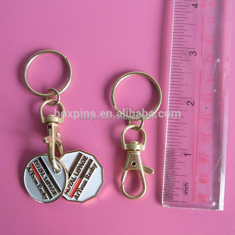 Canadian Loonie Coin Keychain For Shopping Carts Buy Canadian Loonie