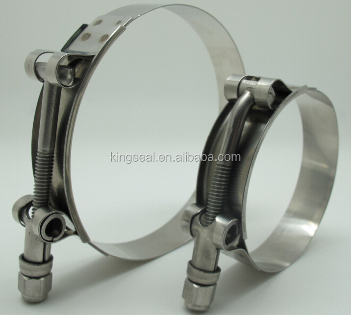 High Strength High Torque Stainless Steel T Bolt T Type Hose Clamp