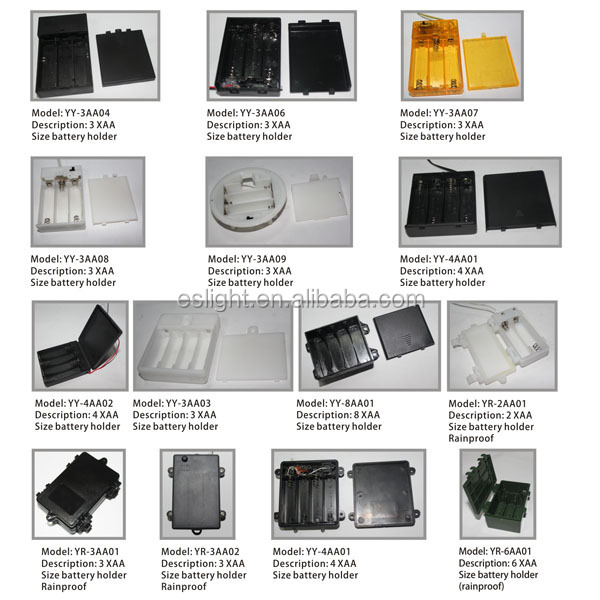 4単三電池ホルダー電池容器バッテリーケース仕入れ・メーカー・工場