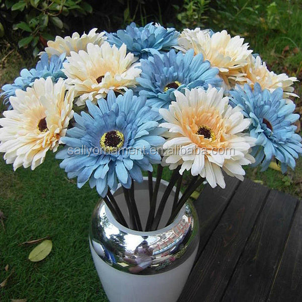 ファッショナブルな最新の人工デイジーの花の装飾のためのオフィス問屋・仕入れ・卸・卸売り