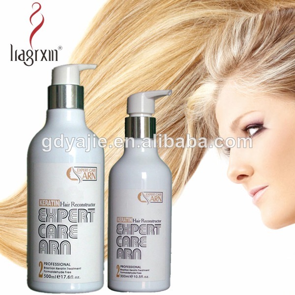 Oem Organic Gold Brazilian Hair Collagen Keratin Treatment For
