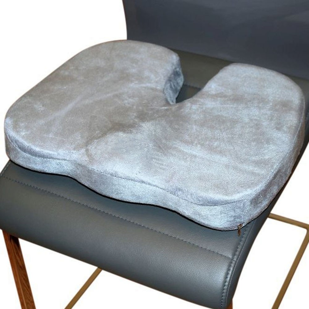 V Shaped Seat Cushion Orthopedic Comfort Foam Seat Cushion Helps Coccyx