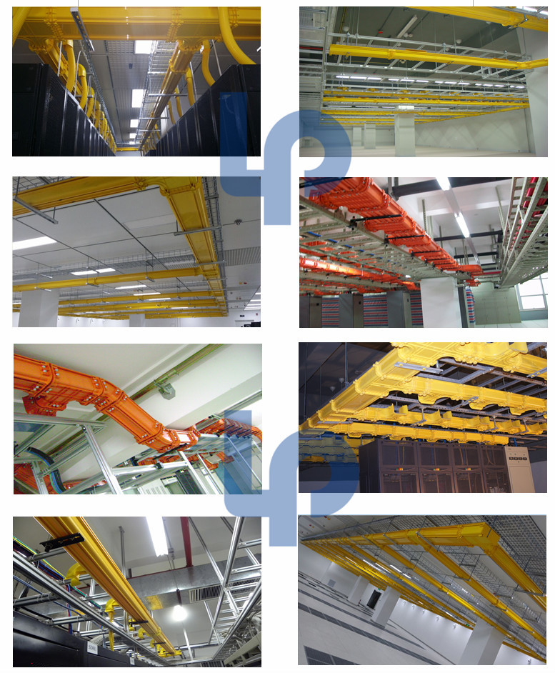 Yellow Cable Tray Fiber Raceway System Data It Solution Buy Fiber