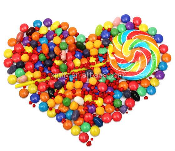 Heart Shape Soft Candy Sugar Free Gummy Candy