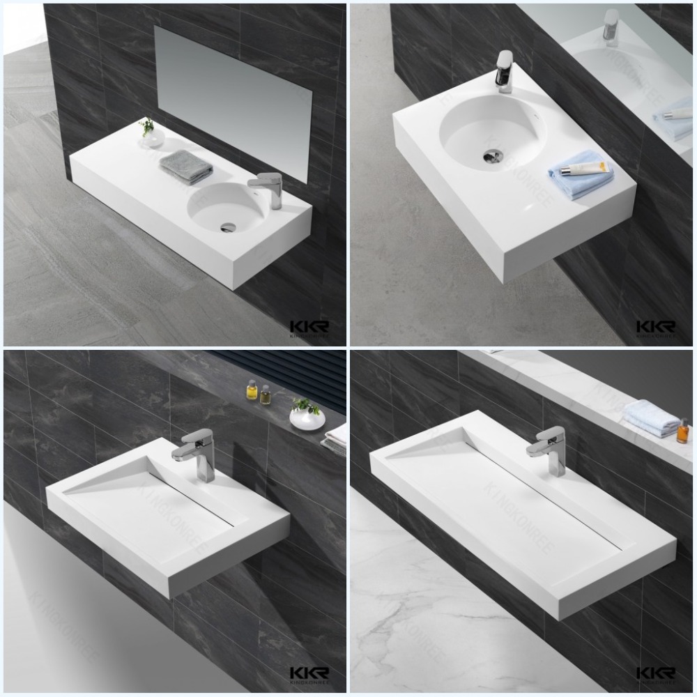 卸売浴室洗浄aritificial石洗面器( カウンタートップの洗面器、 独立洗面台、 壁ハング流域)仕入れ・メーカー・工場
