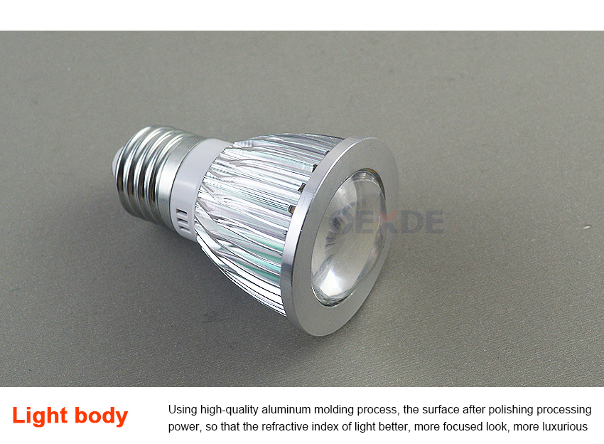 高輝度led 3ワットcob ledスポットライト自然/ウォーム/クールホワイト220ボルトgu10 e27 ledスポットライトランプカップ仕入れ・メーカー・工場