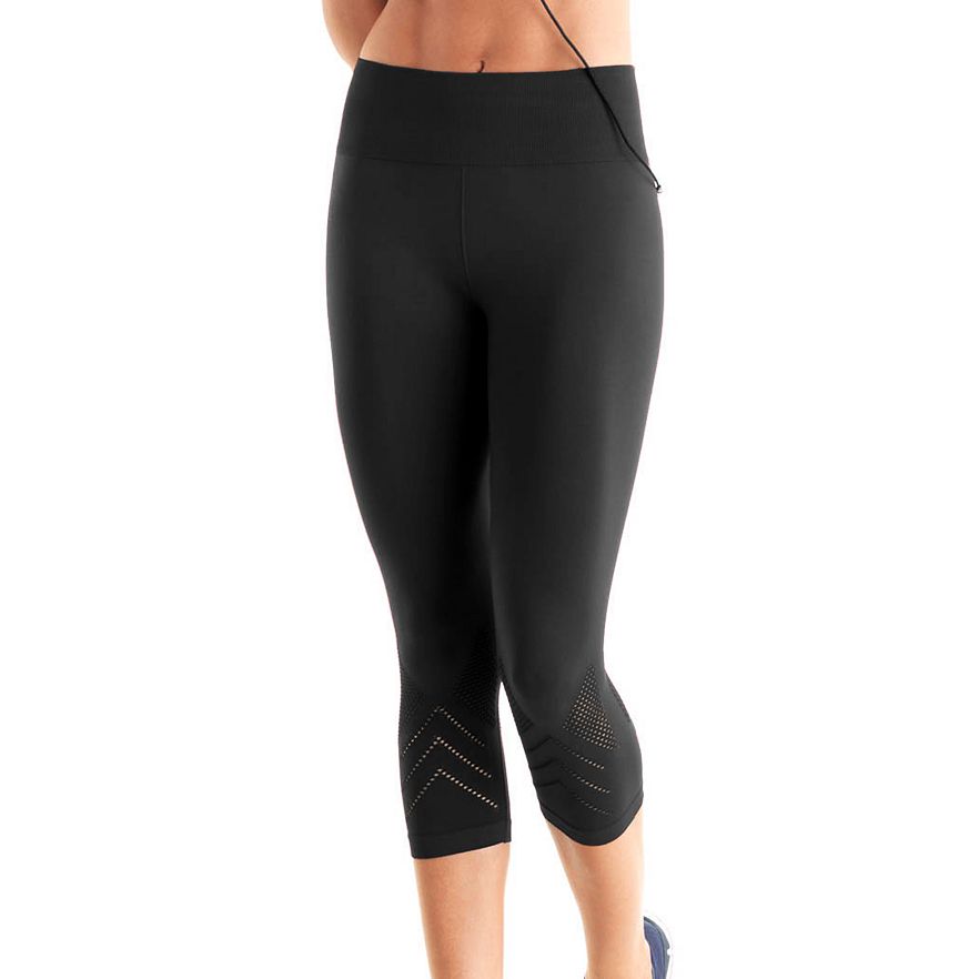 nylon spandex capri leggings