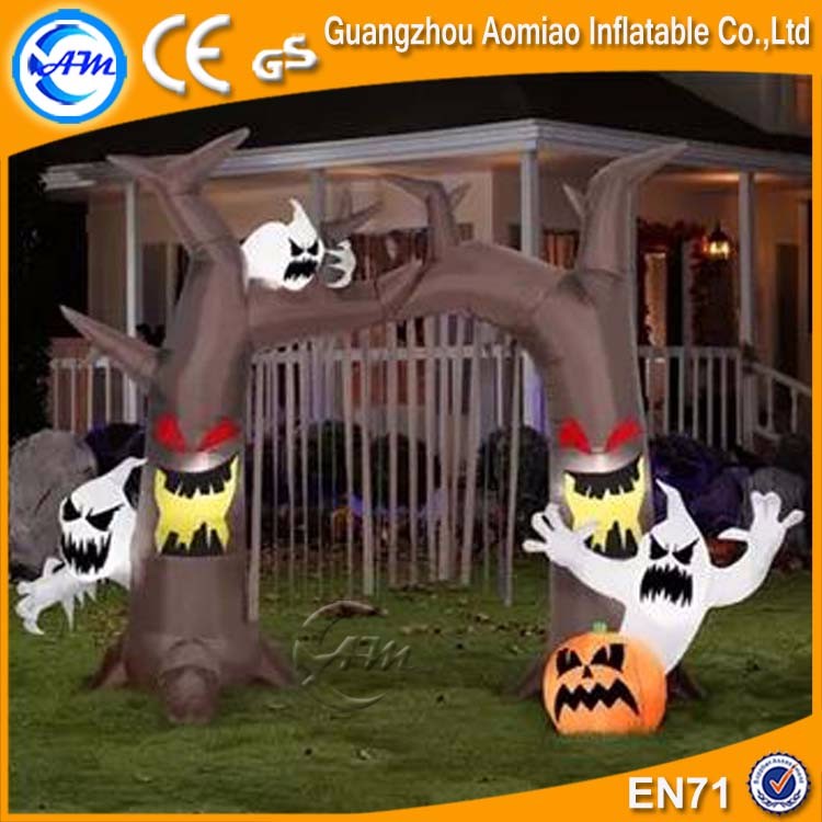 Inflatable Halloween Arches Haunted House Decoration And Witch