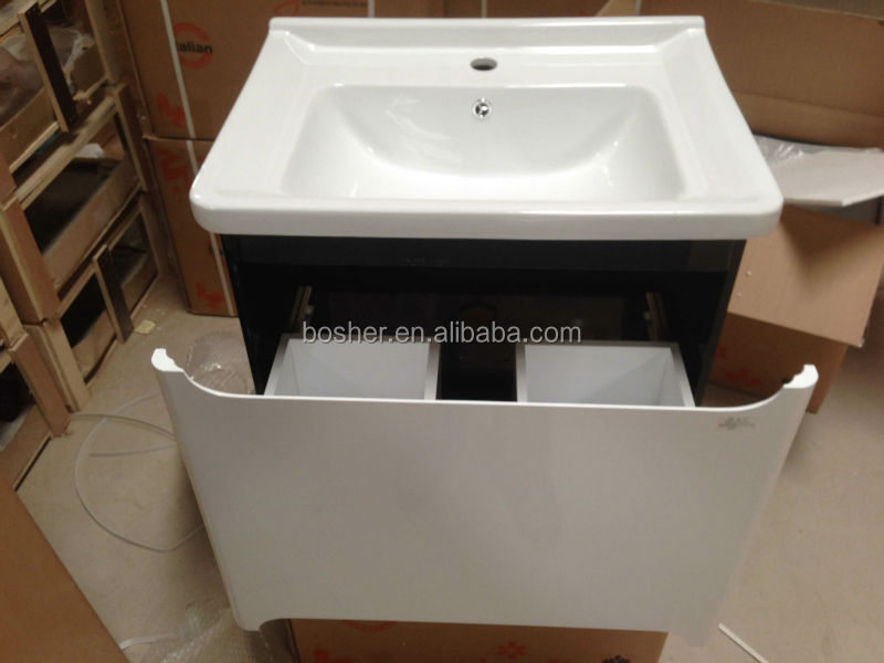 シンプルなデザイン2014年bosherpvcミラー浴室用キャビネット問屋・仕入れ・卸・卸売り