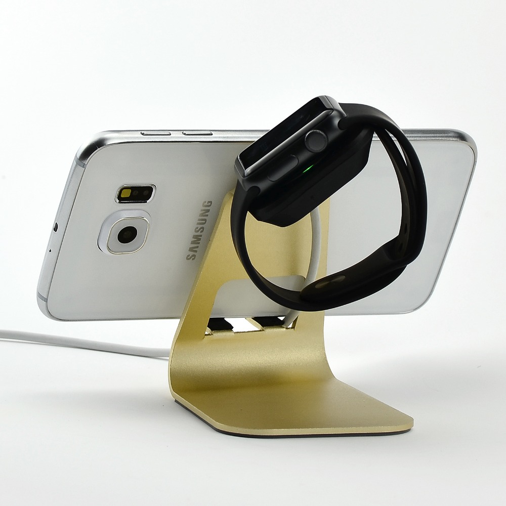 最新のデザインの22015イン1アルミ時計スタンド充電器、 iphoneのためのフィットと腕時計リンゴ充電仕入れ・メーカー・工場