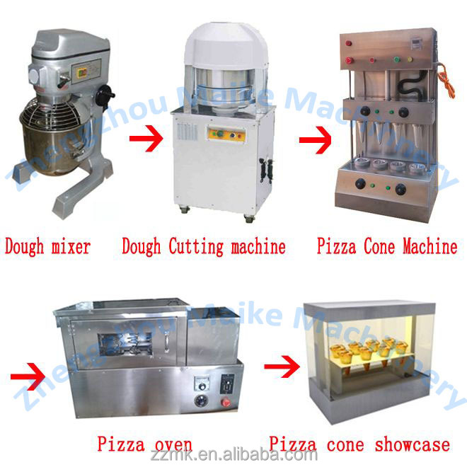 Hot sale automatic pizza cone making machine / pizza cone production line / pizza cone machine