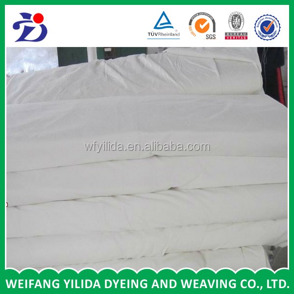 綿100％40*40108*68布/真っ白な/漂白の綿の布仕入れ・メーカー・工場