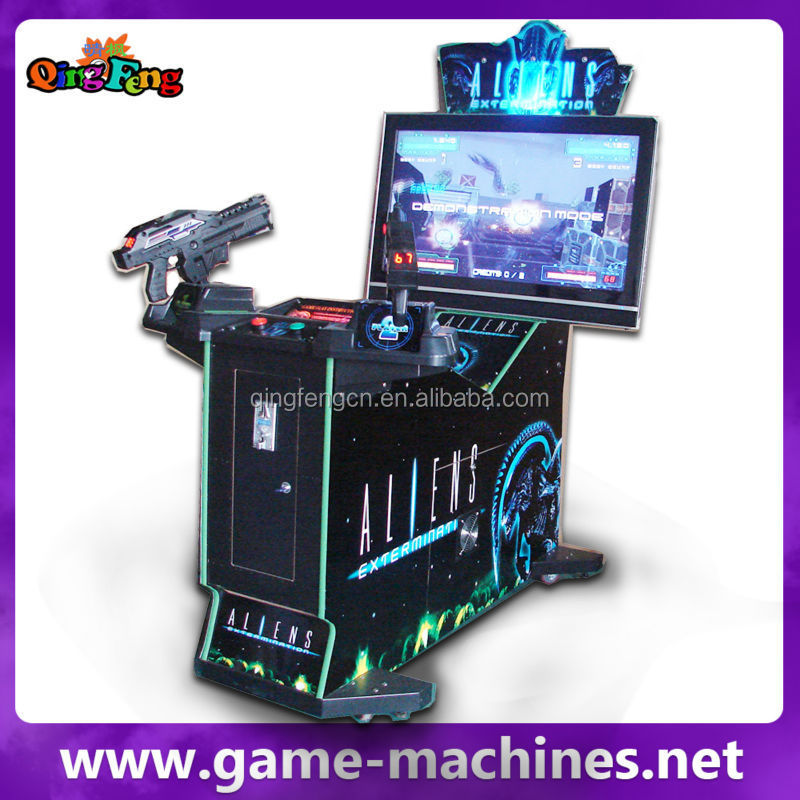シミュレーターゲーム55''lcdqingfengの熱い販売のハウスオブザデッド4のアーケードシューティングのマシン仕入れ・メーカー・工場