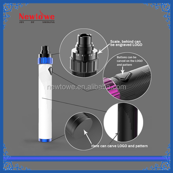 Unique top twist design vision spinner 3 battery 1600mah vision spinner 2