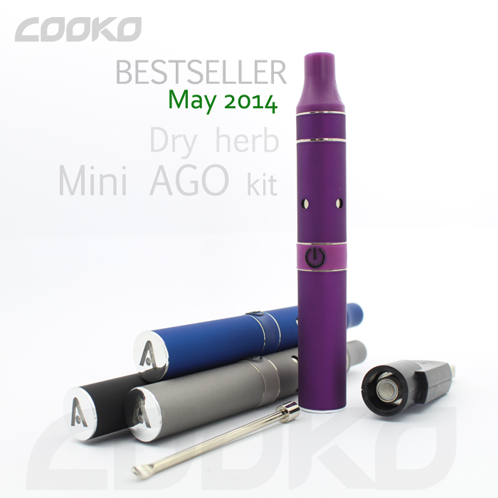 2014 NEW Product atmos jr mini ago dry herb vaporizer gpen kits