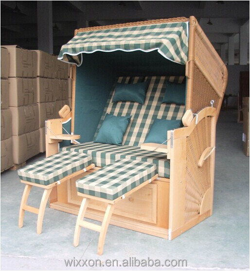 Roofed Wooden Beach Seat Beach House Beach Basket Chair Wicker Roofed Beach Chair Garden Basket Chair Alibaba