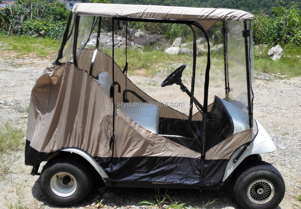 ゴルフレイントラベルカバードアエンクロージャ作品ゴルフカートゴルフカートがカバーするゴルフカーカート保管カバー仕入れ・メーカー・工場