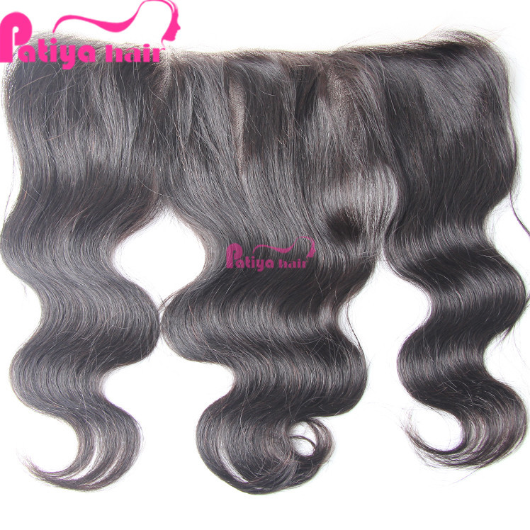 Virgin Body Wave Lace Frontal Closure 13x4,Unprocessed Raw Brazilian