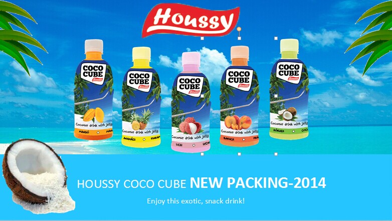 M-Houssy New Design coconut juice packing