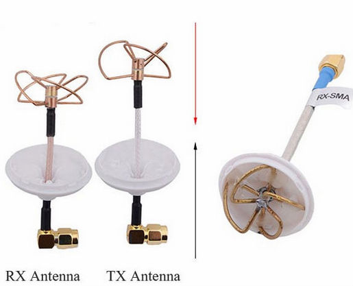 FPV システムに適用の5.8G 高利得無線キノコTX/RX アンテナセット仕入れ・メーカー・工場