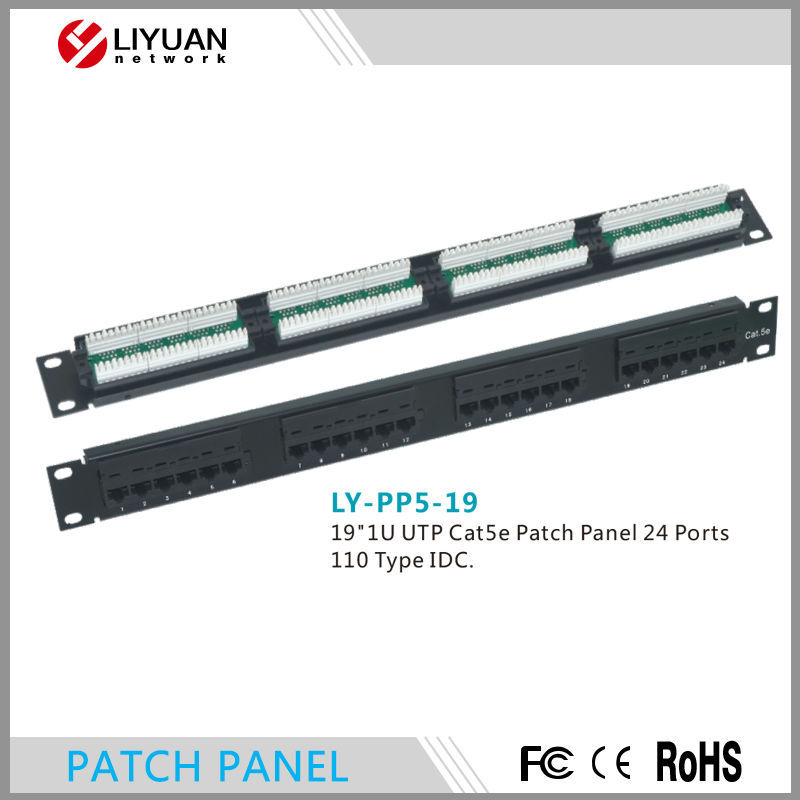 プロの6ly-pp5-19cat5eutpポートパッチパネル仕入れ・メーカー・工場