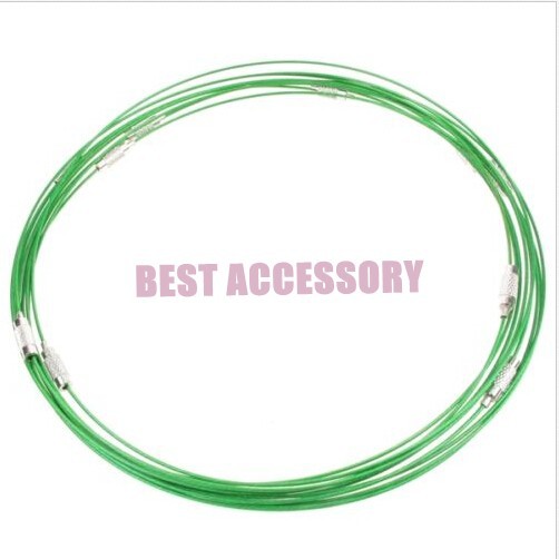 conew_memory wire cord necklace choker0066