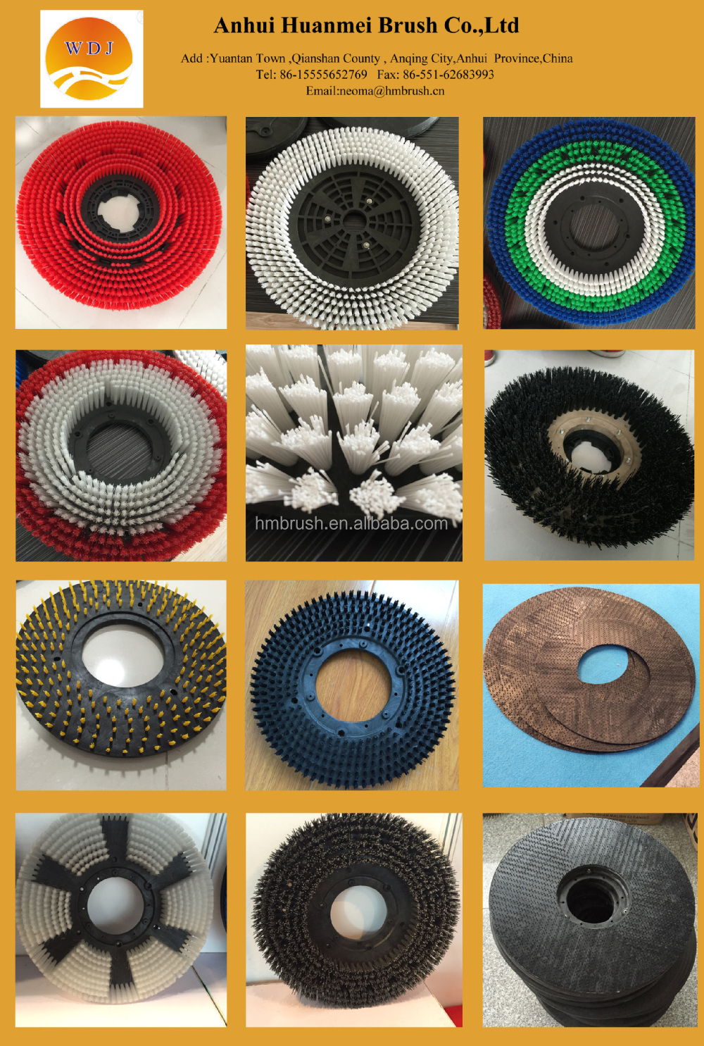 Electrical Disc Floor Rotary Scrubber Brushes Pad Drivers Brushes Buy