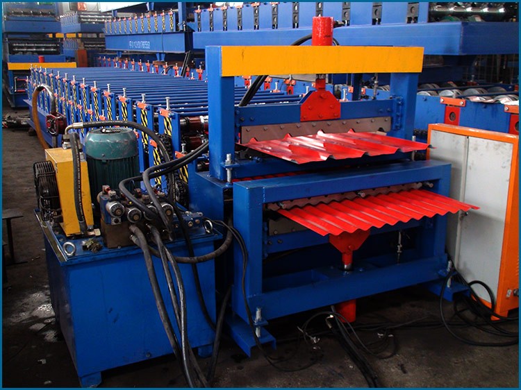 Top Quality arch roof sheet 836/840 double layer roll forming machine