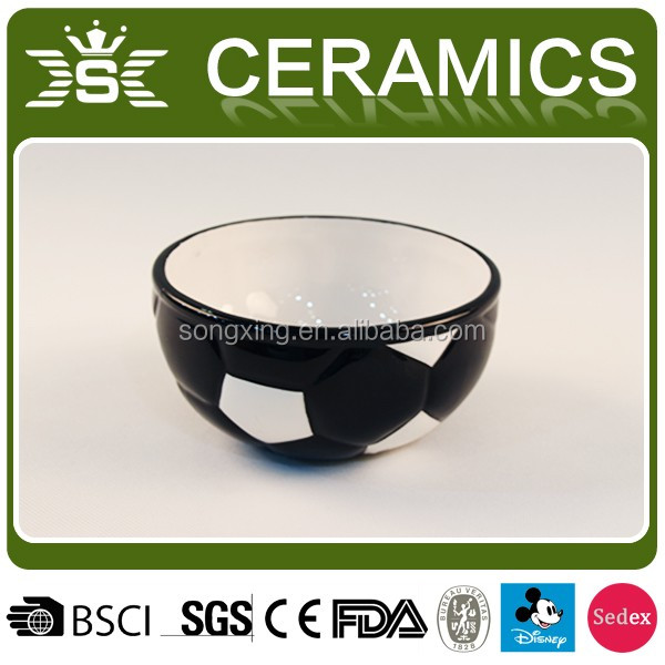 Hot European Cup Ceramic Soccer Ball Shaped Bowl Buy Soccer Ball Bowl